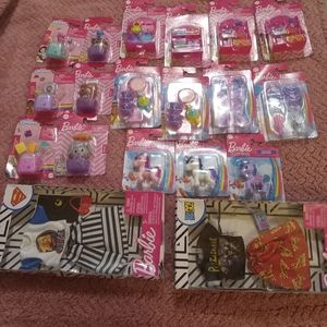 HUGE lot NEW Barbie Accessories